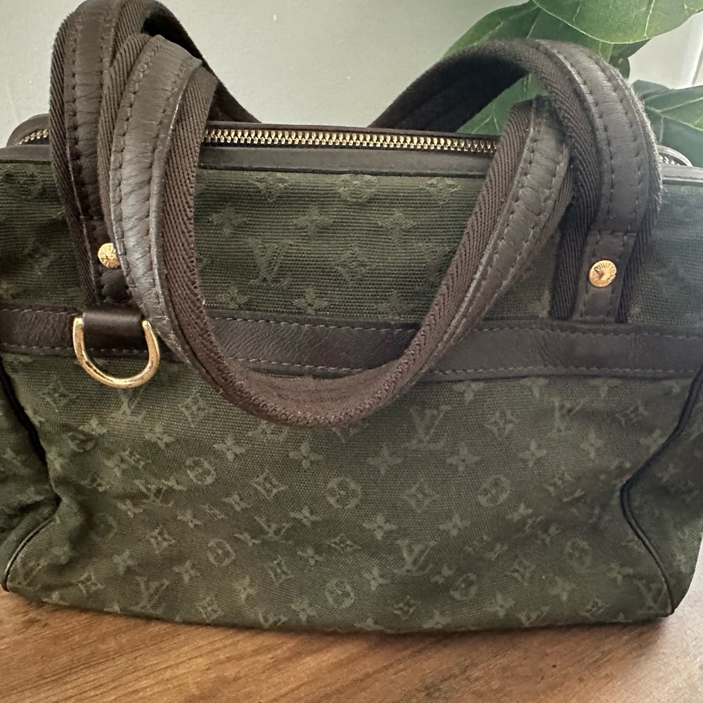 Louis Vuitton Mini Lin Josephine Monogram Canvas Bag